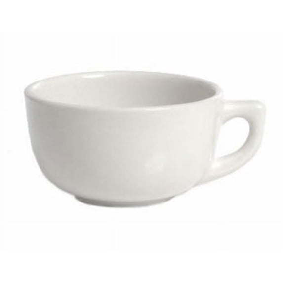 6.75 in. Cappuccino Saucer - White - 2 Dozen