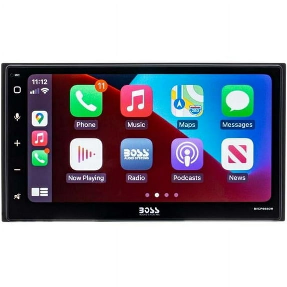 6.75 in. Wireless Apple Carplay Android Auto Car Multimedia Player