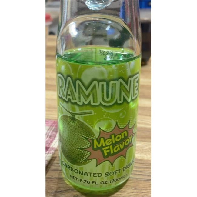 6.76 fl oz Melon Ramune Soda Pack of 30