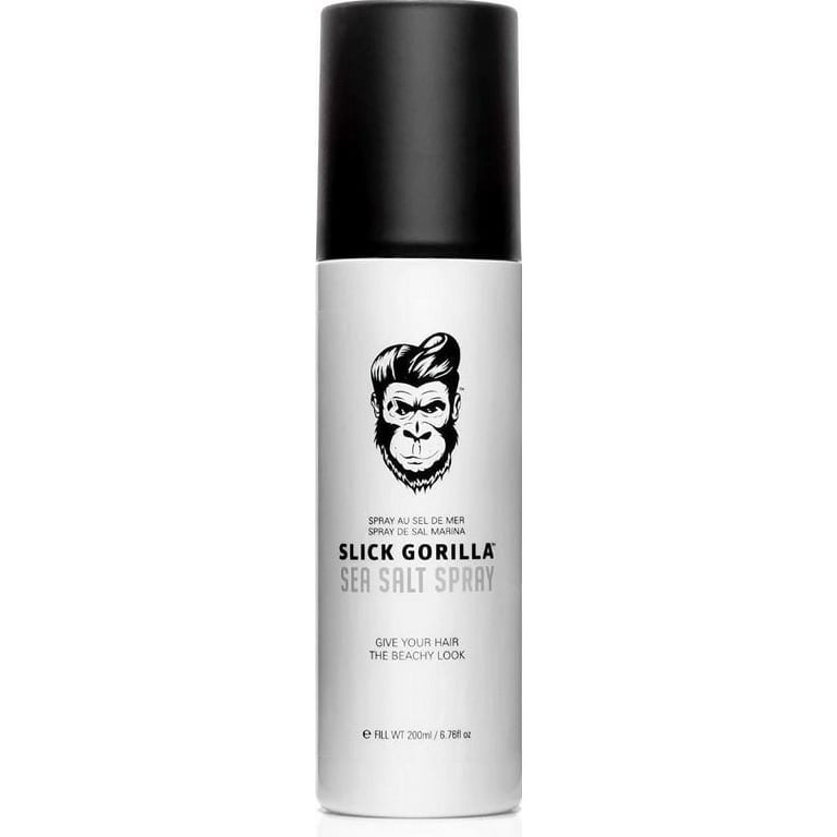 6.76 oz , Slick Gorilla Sea Salt Spray, hair scalp beauty - Pack of 2 w/  Sleek 3-in-1 Comb/Brush