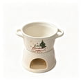 thumbnail image 1 of 6.76oz Ceramic Coffee Mug,Fondue Shape Cup with Candle Warmer, Dessert Cup for Party Kitchen Home Bar, 1 of 6