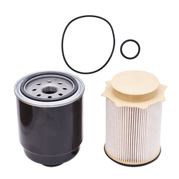 6.7L Fuel Filter Water Separator Set Fit for 2013-2018 Dodge Ram 2500 3500 4500 5500 6.7L Cummins Turbo Diesel Engines 68197867AA 68157291AA