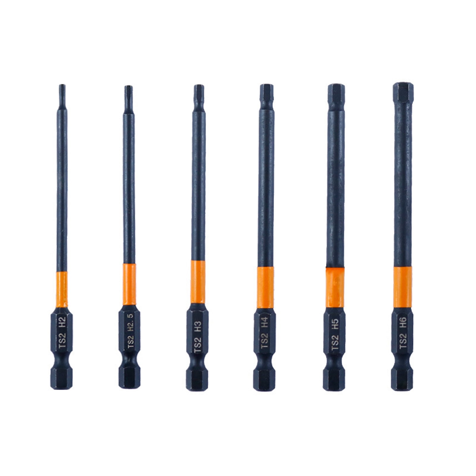 6/7Pcs Allen Wrench Drill Bit Hexagonal Shank Screwdriver Bit Set Allen ...