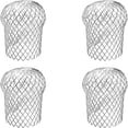 thumbnail image 2 of Down Pipe Gutter Balloon Guard Filter Strainer – Pack Of 4, Black Plastic, 5 Inch 2 of 4