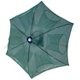 thumbnail image 1 of 6/8/10/12 Holes Fishing Baits Trap Fish Trap Foldable Trap Cast Net Cage for Catching Lobsters Shrimp, 1 of 8
