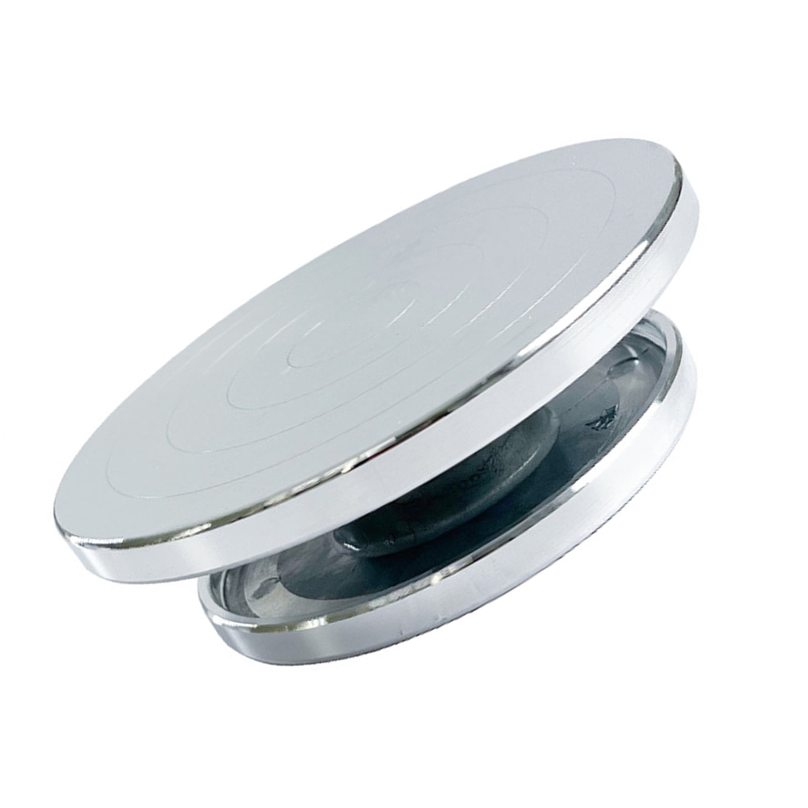 6/8/10/12in Pottery Turnable Wheel Rotated Turntable Sculpting Wheel Easy to Use Revolving Cake Turnable