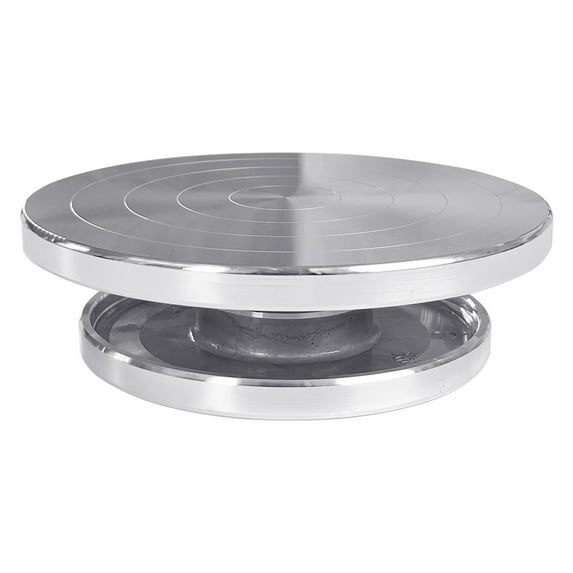 6/8/10/12in Turntable Sculpting Wheel Pottery Turnable Wheel for Ceramics Model Making Clay Modeling Cake Decoration