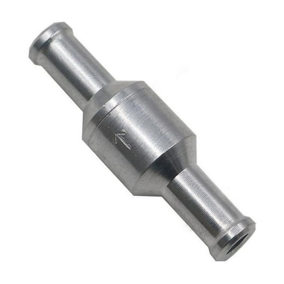 6/8/10/12mm Aluminium Alloy One Way Fuel Non Return Check Valve Petro For Car Vacuum Hose Oil Water Pumps ,Stable Performance