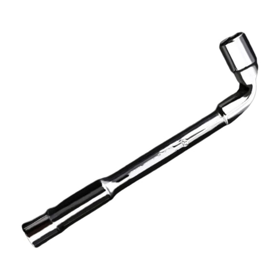 6/8/10/12mm Steel L-Shape Angled Pipe Socket Wrench Pipe Hexagonal Elbow Wrench Spanner Automotive Mechanical Tool