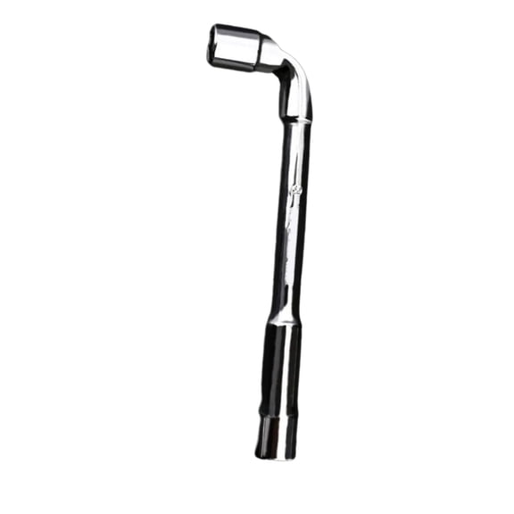 6/8/10/12mm Steel L-Shape Angled Pipe Socket Wrench Pipe Hexagonal Elbow Wrench Spanner Automotive Mechanical Tool