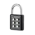 6/8/10 Digit Combination w/ Keys Travel Suitcase Luggage Lock Bag