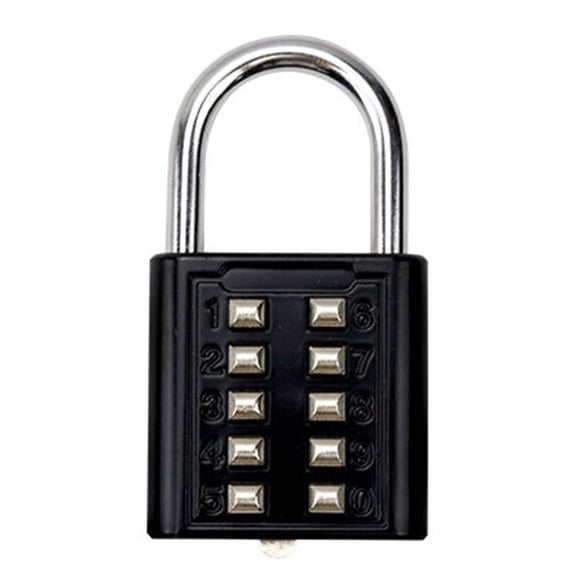 6/8/10 Digit Combination w/ Keys Travel Suitcase Luggage Lock Bag Padlock Rese ( Z6K4