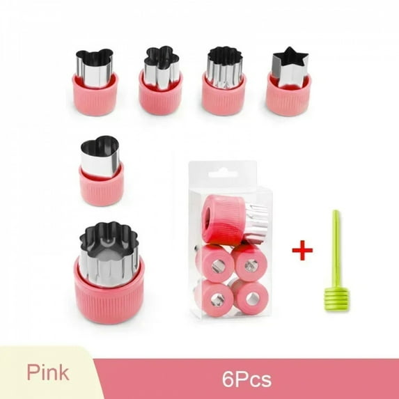 6/8/10pcs Star Heart Shape Vegetables Cutter Fruit Pastry Mini Pie ...