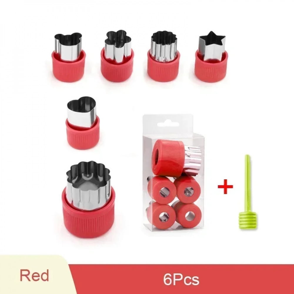 6/8/10pcs Star Heart Shape Vegetables Cutter Fruit Pastry Mini Pie ...