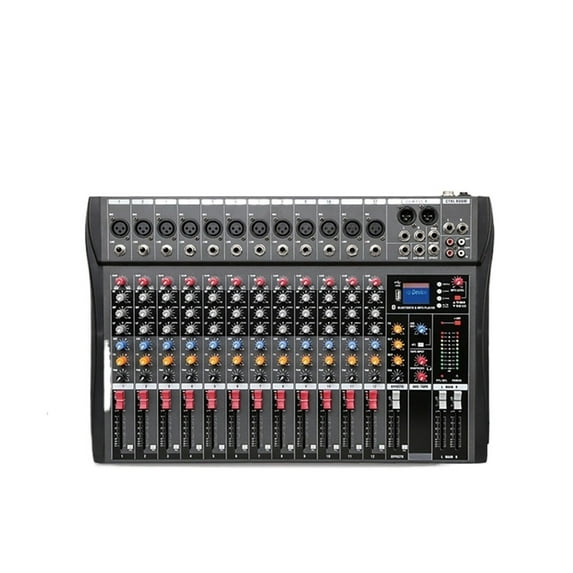 6 8 12 Channel Professional Audio Mixer Computer Sta Recording USB Sound Card DJ Controller Mixer Digital Consoles