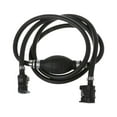 thumbnail image 1 of 6.8 FT Fuel Line Assembly with Connector Rubber Marine Outboard Boat Motor RVs Fuel Assembly with Primer Bulb 304 Steel Hose Clamps, 1 of 9