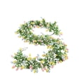 thumbnail image 1 of 6.8 Ft Easter Egg Garland, Easter Garland Spring Vine with Easter Eggs, Hanging Artificial Egg Wreath, Spring Flower Garland Rustic Mantle Arch Home Table Tree Decoration, 1 of 8
