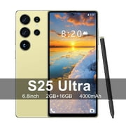 6.8" HD Android Smartphone 16GB+2GB 13MP Camera 4000mAh Battery Dual SIM Face Unlock Large Screen Mobile Phone for Gaming Streaming