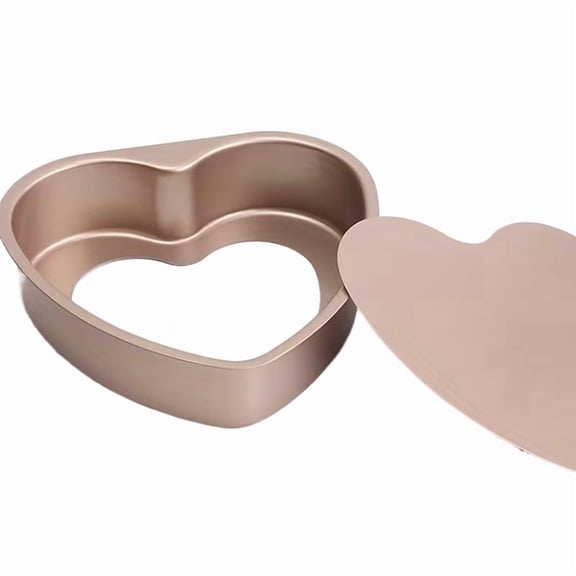 6&8 Inch Non-Stick Chiffon Cake Pans Set, Aluminum Baking Molds for Fluffy Cakes
