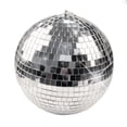 thumbnail image 1 of 6" 8" Mirror Glass Disco Ball Hanging Reflective Ball Portable DJ Dance Lighting Chriatmas Xmas Club Stage Party Decor, 1 of 7