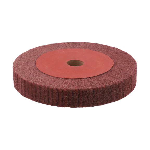 6"/8" Nylon Fiber Flap Polishing Wheel Disc Non-woven Abrasive Buffing 320 Grit