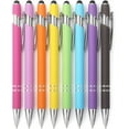 thumbnail image 1 of 6 /8 Pack Ballpoint Pen 2-in-1 Stylus Retractable Ballpoint Pen with Stylus tip, Metal Stylus Pen for Touch Screens, 1.0 mm Black Ink, 1 of 7