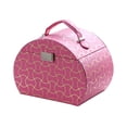 thumbnail image 1 of ORE international, Inc. 6.8" In Hot Pink Travel Jewelry Case, 1 of 2