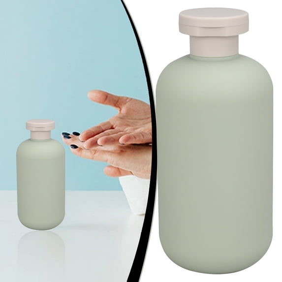 6.8 oz Plastic Small Travel Shampoo Bottles, Refillable Flip Cap Squeeze Bottles for Toiletries, Leakage-proof Travel Shampoo and Conditioner Container