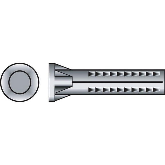 6-8 x 1 in. Lead Anchor with Wood Screw - 100 Per Box