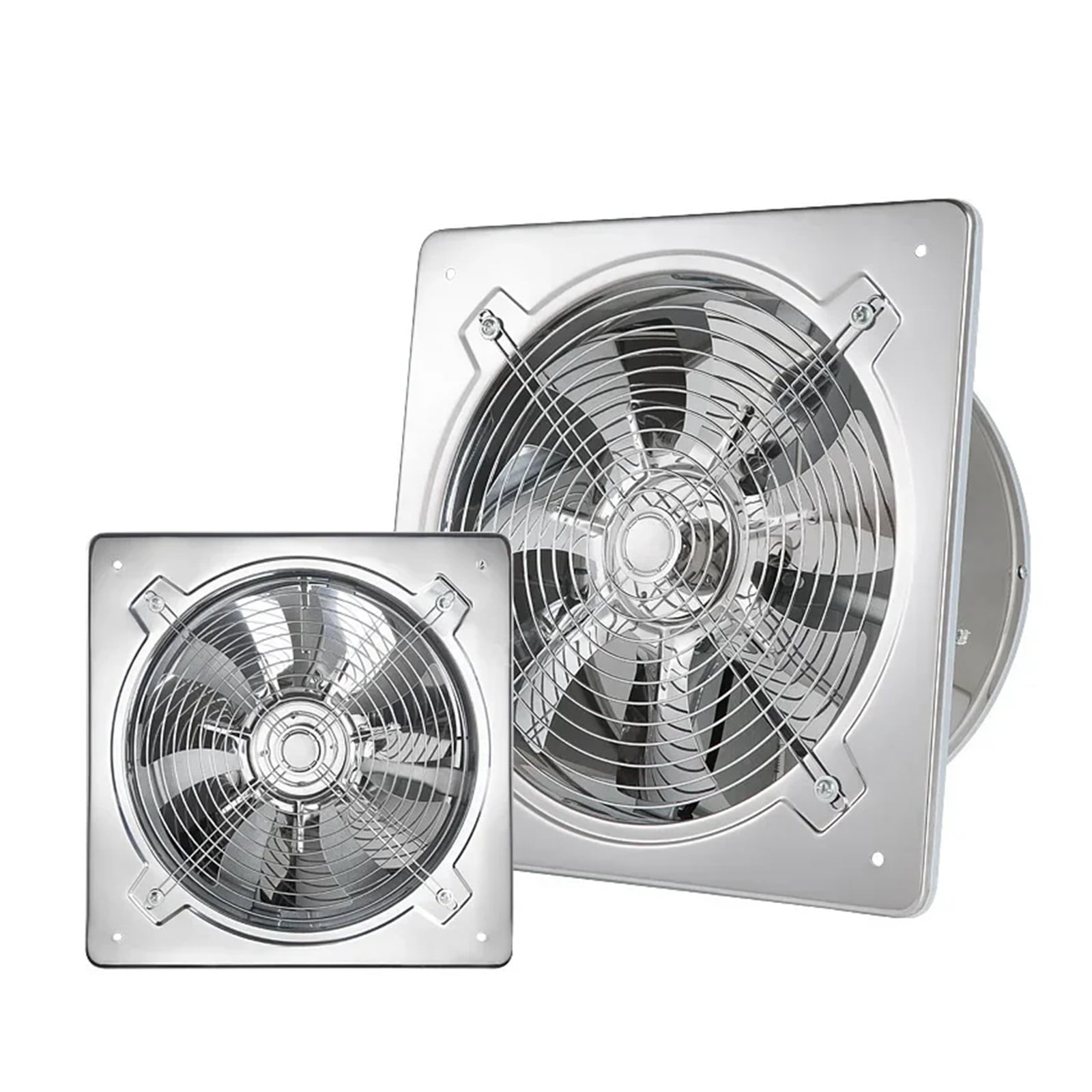 6/8Inch Extractor Ventilation Fan Exhaust Air Blower High Speed Bathroom Kitchen Toilet Air Vent Window Wall Exhaust Fan - Quiet Ventilation