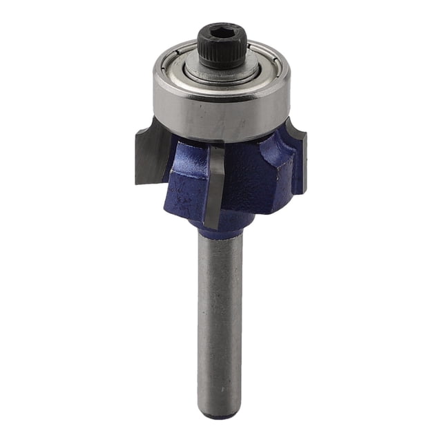 6/8MM1/4 Shank 4 Corner Router Bit R1 R2 R3 Trim Edging Woodworking Bit