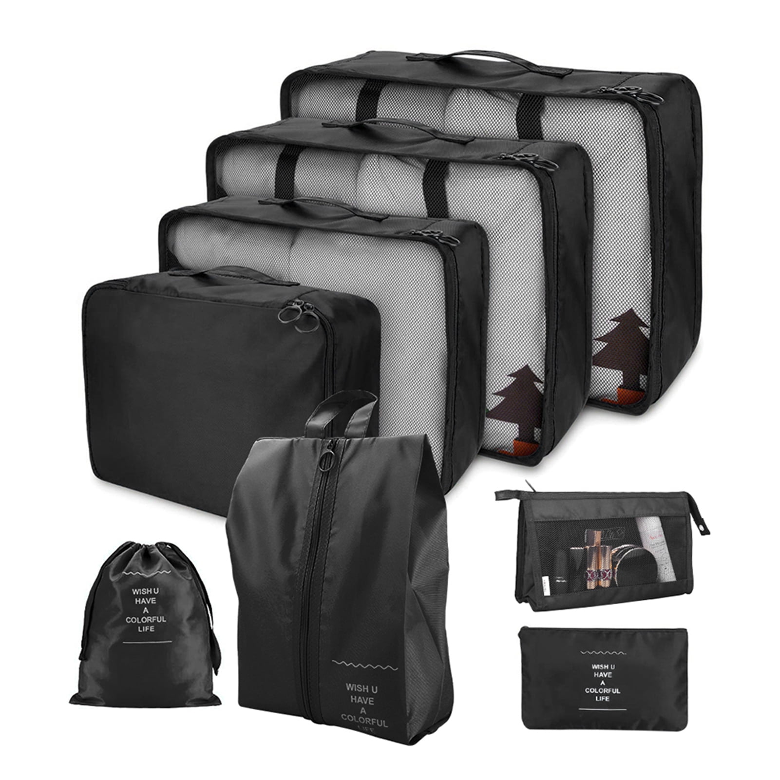 Travel luggage organiser set sale
