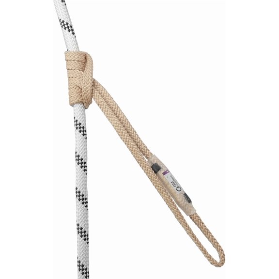 6.8mm Endless Prusik Loop 100% Technora 25kN Heat Resistant Friction Hitch Cord Hollow Braid for Rappel Abseil Backup, Adjustable Anchor Set-up, Rescue Rigging Hammocks
