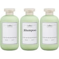 thumbnail image 1 of 6.8oz Travel Bottles for Toiletries, Empty Plastic Squeeze Bottles with Flip Cap, Lotion Container for Toiletries Travel Size Shampoo and Conditioner (3 pack Green), 1 of 12
