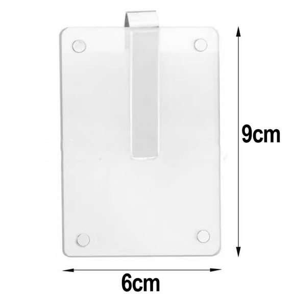 6*9/8*12Cm Car Visor Photo Holder Magnetic Acrylic Photo Holder For Most Cars