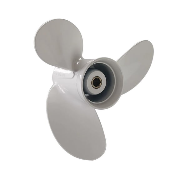 6-9.9HP Aluminum Alloy Propeller, Marine Outboard Propeller ,Easy to Removable
