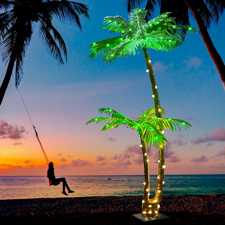 Led on sale palm trees