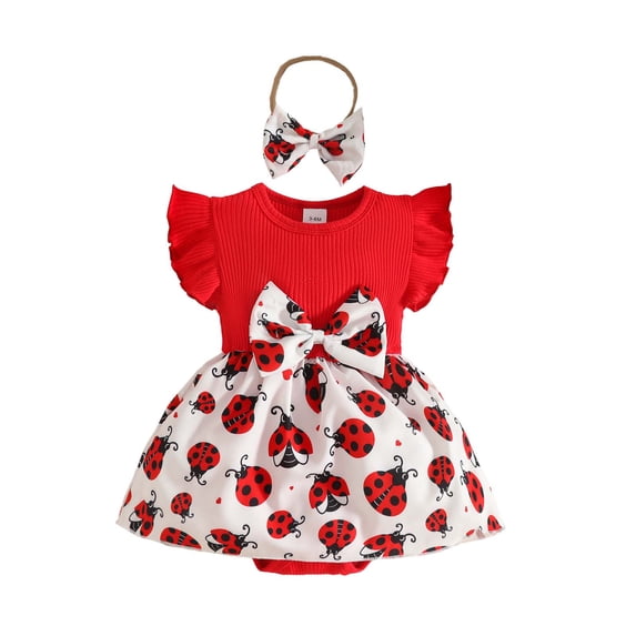 6-9 Months Infant Summer Romper Baby Girls Summer Comfortable And ...