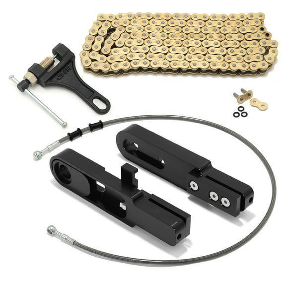 6"-9" Swingarm Extensions Brake Line Chain Remover for Yamaha YZF R6 600 2003 2004 2005