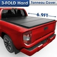 thumbnail image 1 of 6.9FT Hard Truck Bed Tonneau Cover For 20-25 Chevy Silverado Sierra 2500 3500HD, 1 of 9