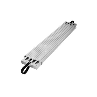 6-9ft 8-13ft 9-15ft Telescoping Plank, Aluminum Work Plank, Aluminum Extension Plank 440lbs Capacity, Aluminum Scaffolding Plank with Skid-Proof Scaffolding Platform Scaffold Ladder Accessory