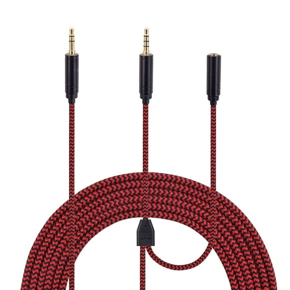 6.9ft Red HD60 S Chat Link Audio Cable for Elgato HD60 Series, PS5/PS4/Xbox One/X/S & PC, 1 Count