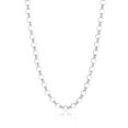 thumbnail image 1 of 6.9mm Solid .925 Sterling Silver Round Rolo Chain Necklace, 30 inches, 1 of 6