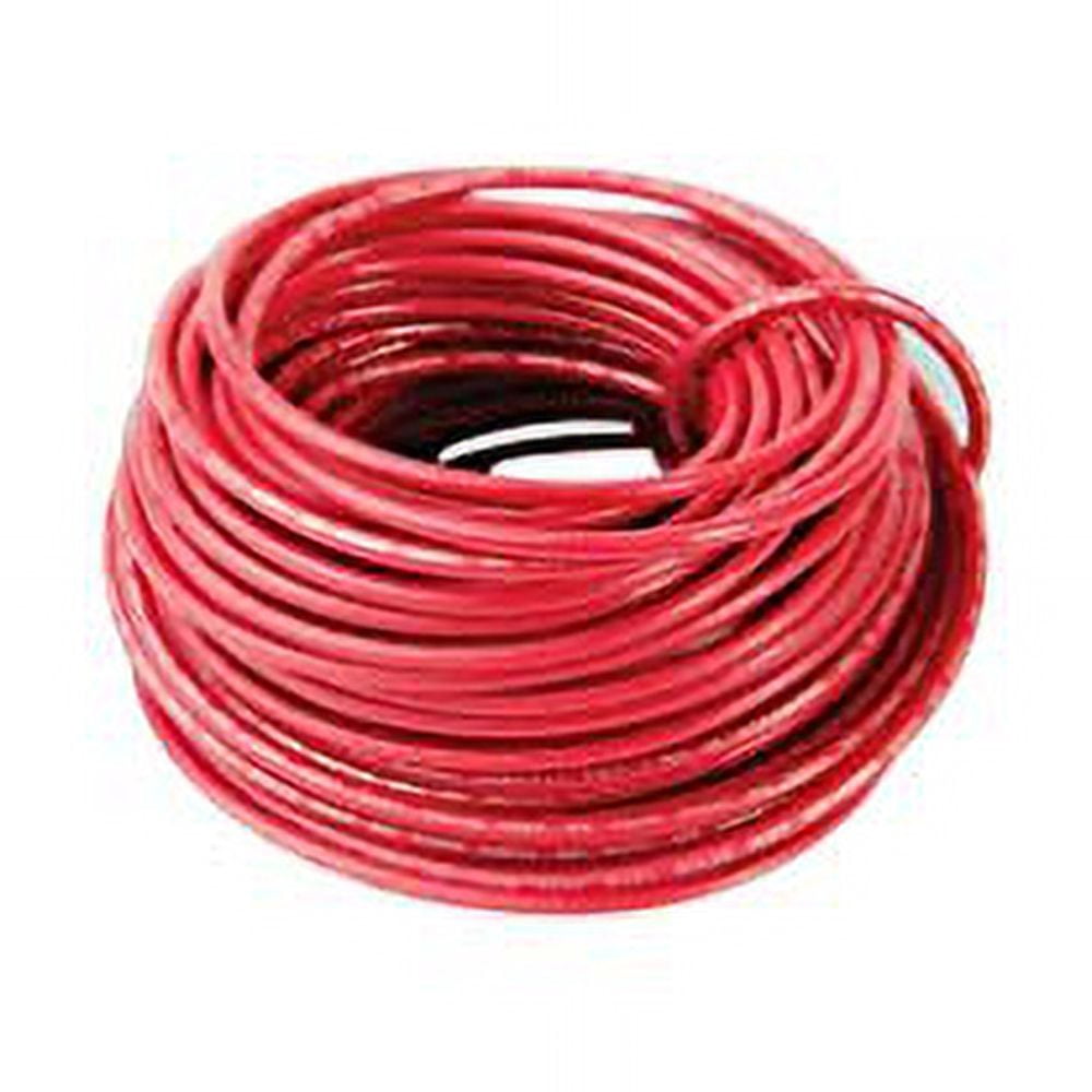 6 AWG 19-Stranded THHN Red Copper Building Wire (100ft Cut) - Walmart.com
