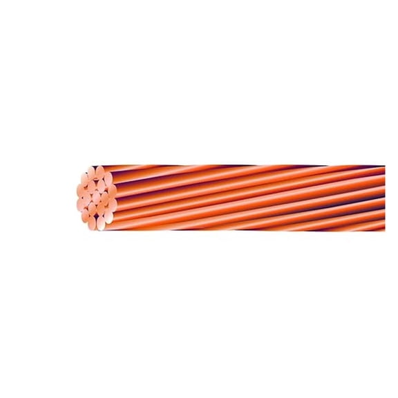 6 AWG Stranded Bare Copper Building Wire (100Ft Cut)