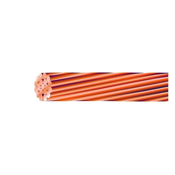 6 AWG Stranded Bare Copper Building Wire (100Ft Cut)