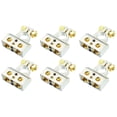 thumbnail image 1 of 6 Absolute BTC300N 0/2/4/6/8 AWG Single Negative Power Battery Terminal Connectors Chrome, 1 of 6