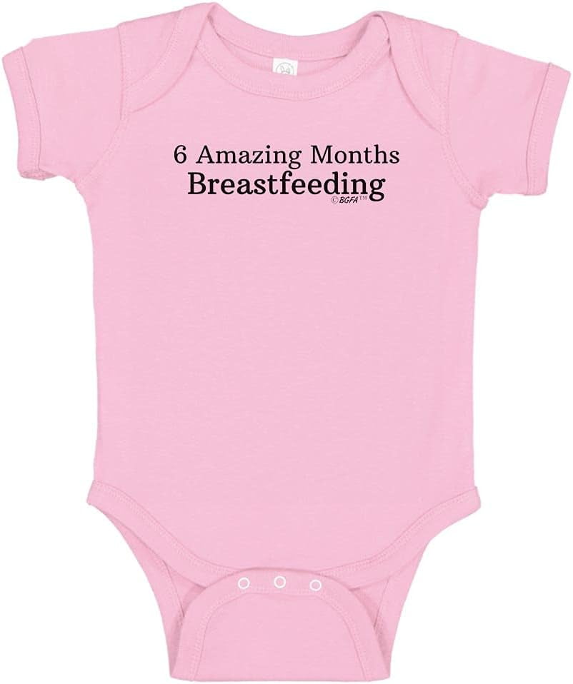 6 Amazing Months Breastfeeding Bodysuit