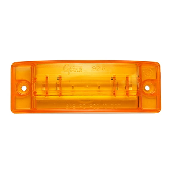 6" Amber LED Sealed Marker Trailer Truck Boat RV Light