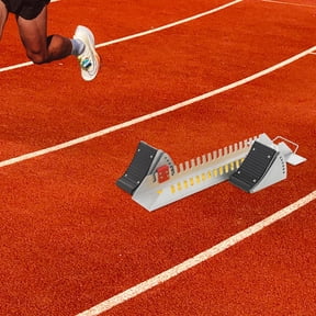 6 Angle Adjustable Starting Block Athletics Sprinting Running Starting Block For Professional Competitions, Fitness Training, Sports